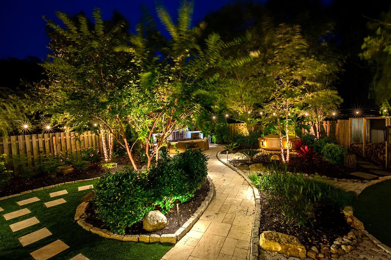 Dalton's Landscape Service LLC Englewood FL landscape light